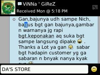 INILAH STOREDAS DIMANA SEMUA PELANGGAN DIMANJAKAN CHECK YUK OUR TESTI :) SALAM HANGAT