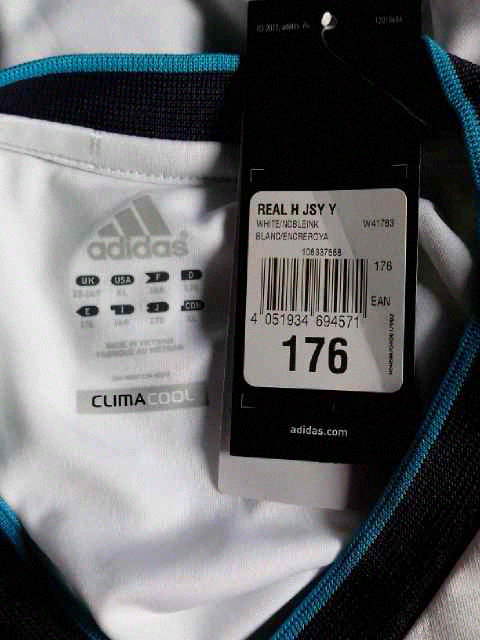 Jersey Ori Real Madrid Home 12/13