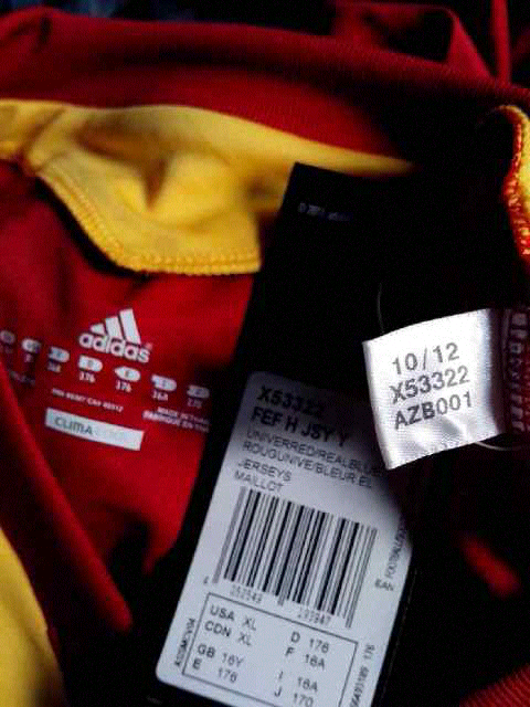 ADIDAS SPAIN Confederation Cup Home 2013