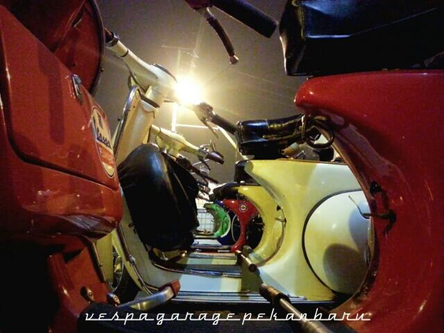 (PIC) Kopdar vespa garage Pekanbaru