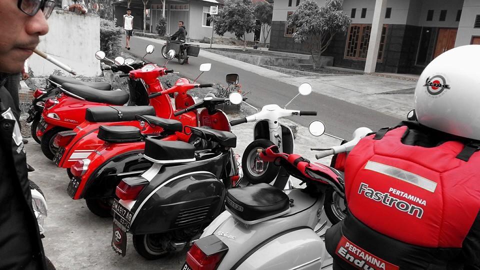 (PIC) Kopdar vespa garage Pekanbaru