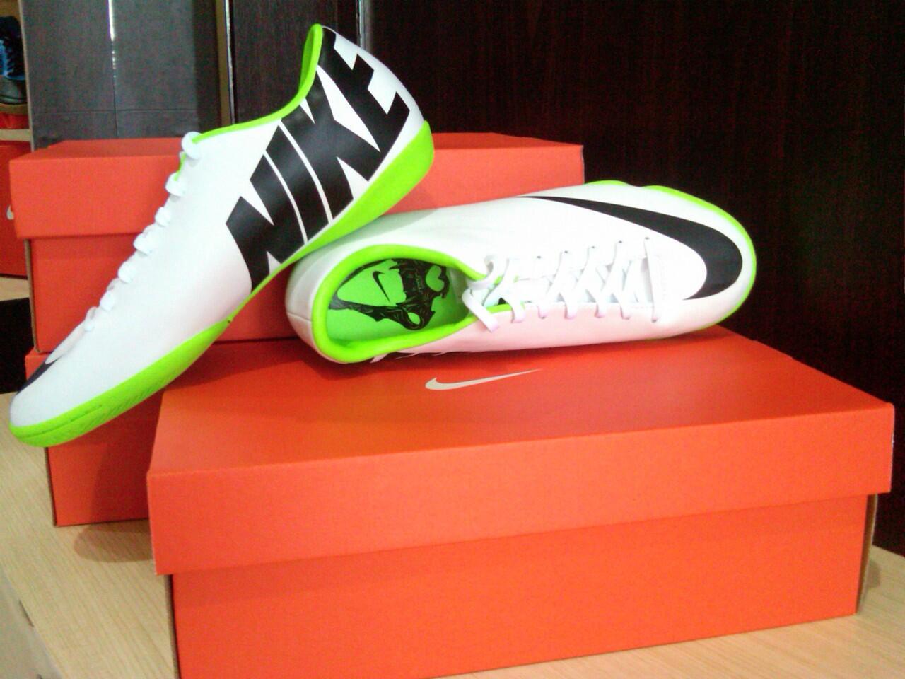 SEPATU FUTSAL ORIGINAL NIKE HYPERVENOM MERCURIAL TIEMPO ELASTICO GATO