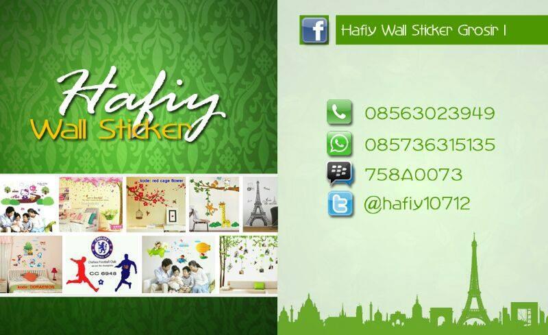 Terjual Wall Sticker (Stiker Dinding)/ Wallsticker 