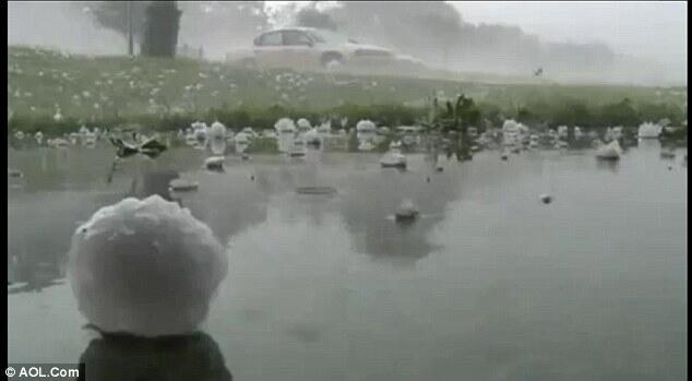 Bagaimana bisa terjadi hujan es?