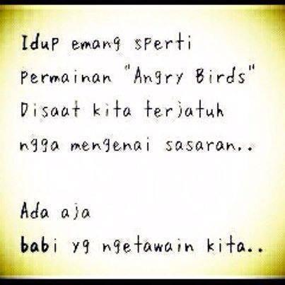 Pelajaran dari Angry Bird ^_^