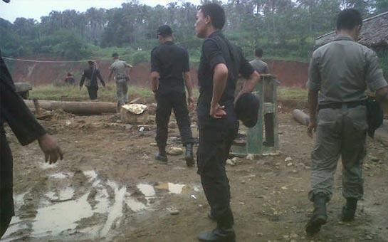 Galian Pasir Ilegal Nekat Beroperasi