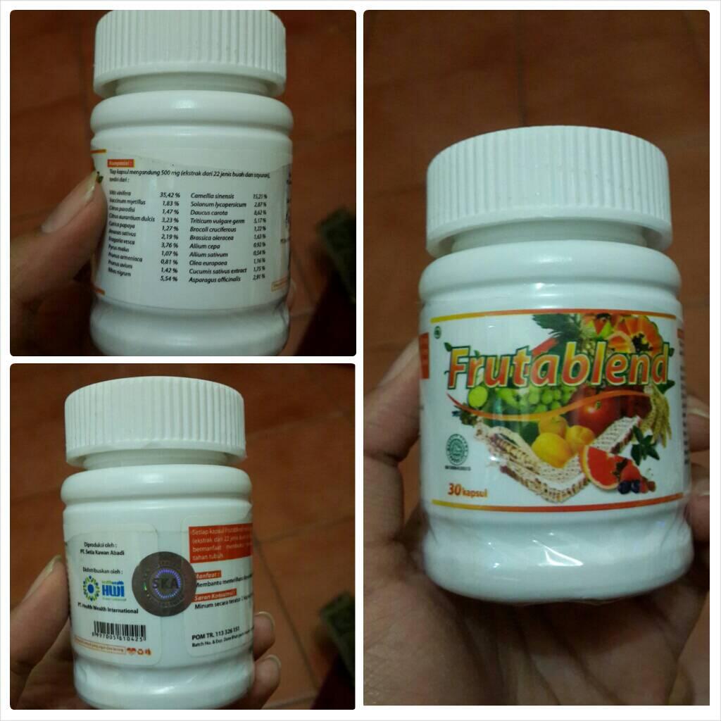Frutablend Produk HWI SUPER MURAH HARGA GROSIR @118rb Pemutih wajah&tubuh alami ASLI
