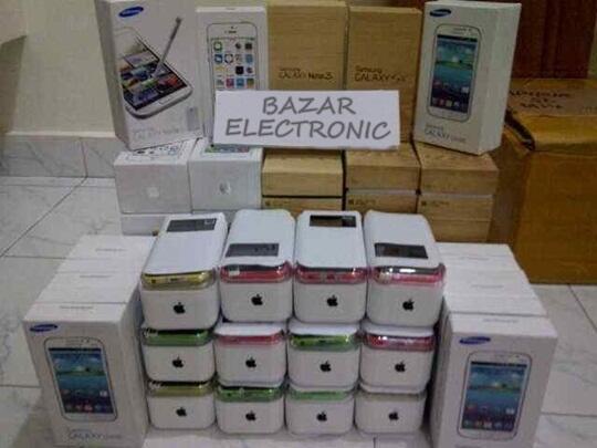 **SALE GADGET**IPHONE 4S/5/5C/5S|SAMSUNG NOTE3/S4/TAB/MEGA|NEW FULLSET ORIGINAL 100%