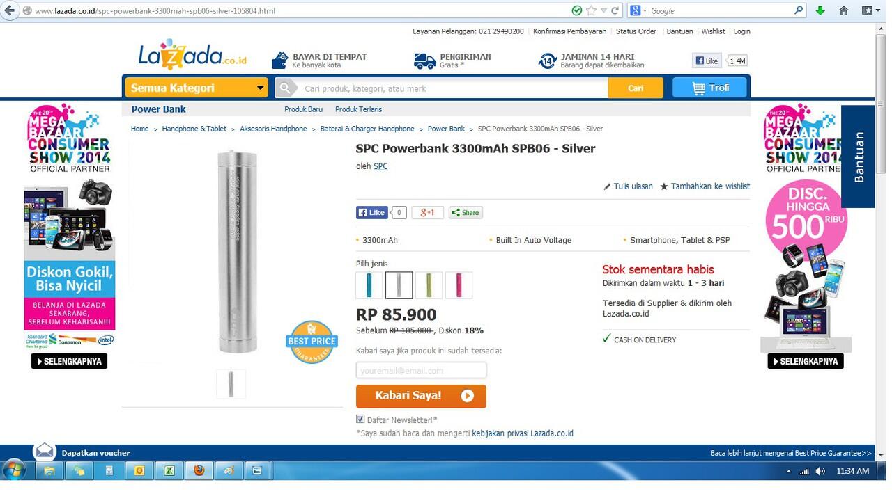 Pelayanan LAZADA.CO.ID MENGECEWAKAN (Ini Buktinya)