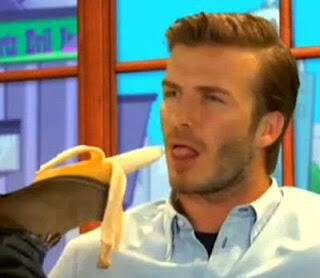 Pict David Beckham Lucu