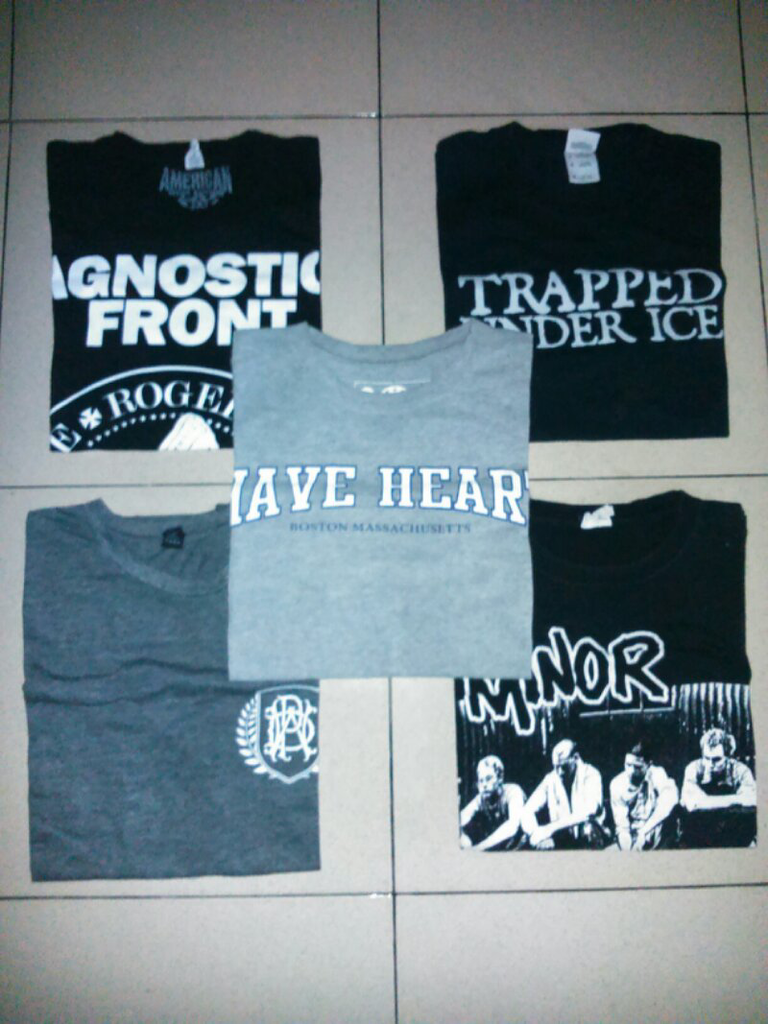 WTS KAOS/BAJU/TEES BAND IMPORT (LISENSI RESMI)