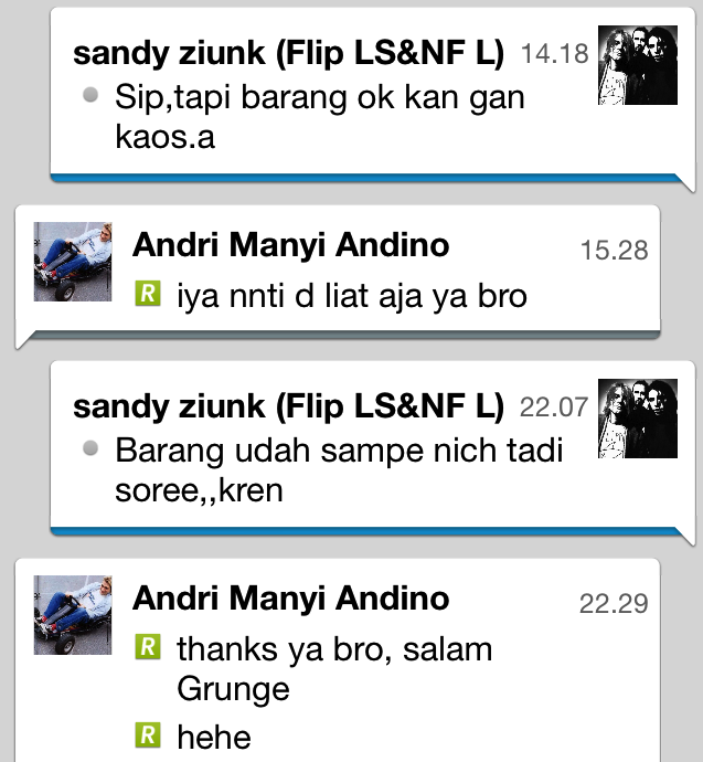 Testimonial Lapak Kaos Kurt Cobain (Since 2012) theandino