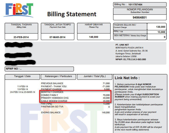 Tarif First Media Semakin Ugal-Ugalan