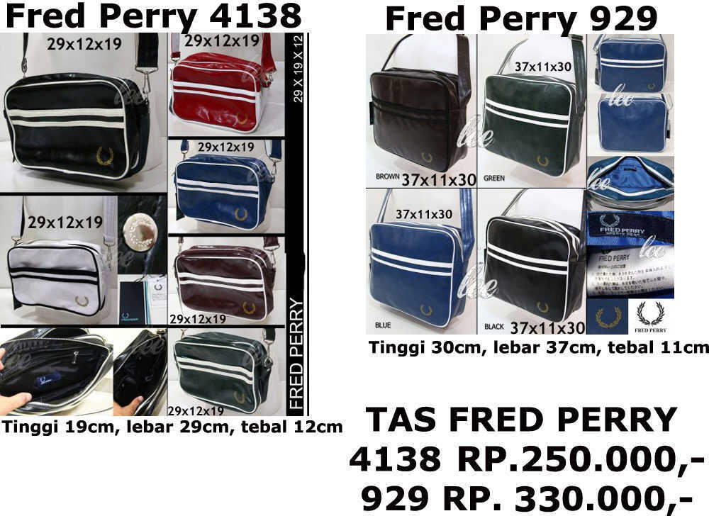 Terjual MAN TAS  DOMPET BRANDED PRIA  FRED PERRY LV 