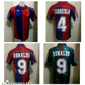 Jersey retro barca/barcelona murah... masuk gan