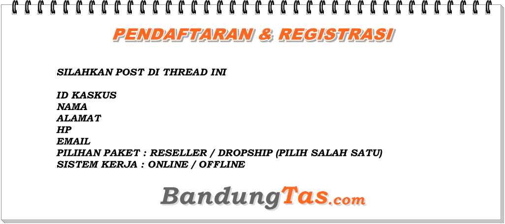 Dicari Reseller/Dropshipper Tas Wanita Original Murah &amp; Bergaransi by BandungTas.com