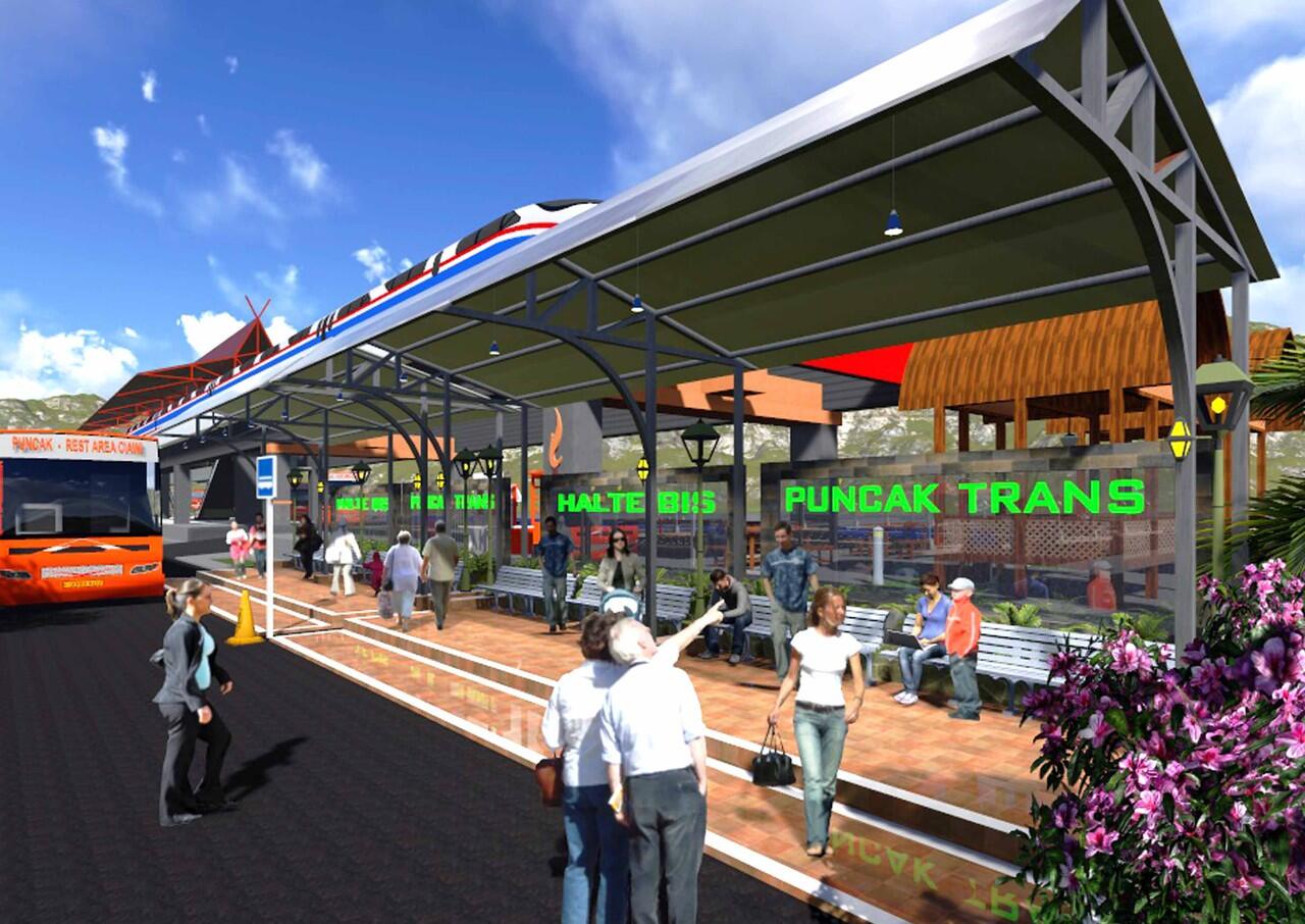 Stasiun Monorail Ciawi... hmmm