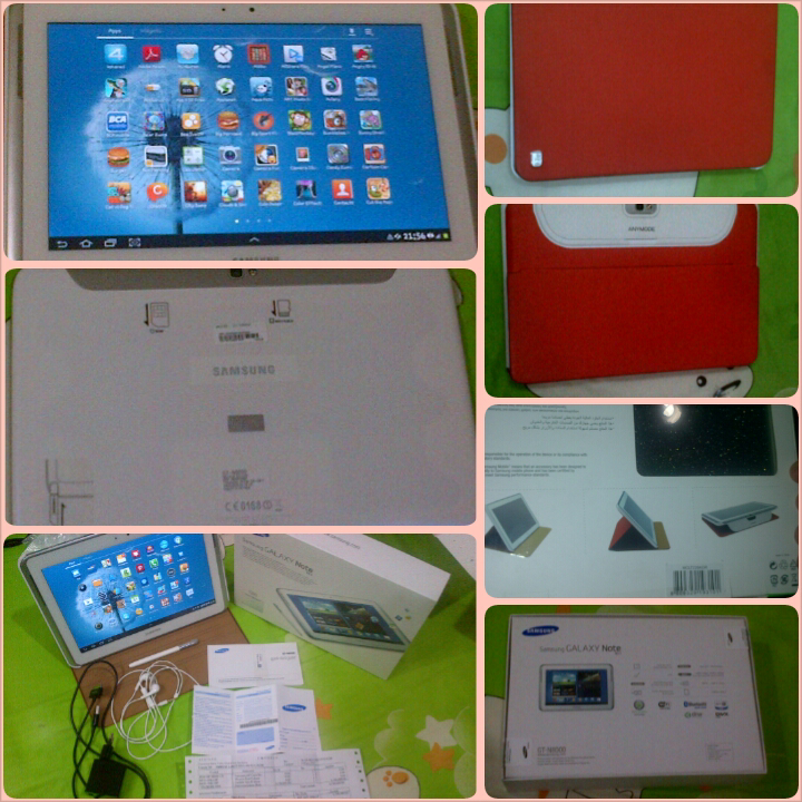 DIJUAL SAMSUNG GALAXY NOTE 10.1 (SECOND)