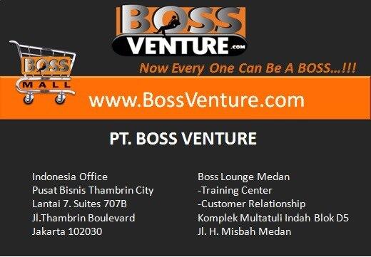 BOSS VENTURE Solid Team, Bisnis Real &amp; Legal..!! byk bonus nich :)