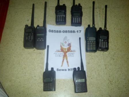 rental sewa ht handy talky icom weirwei motorola jabodetabek VHF/uhf