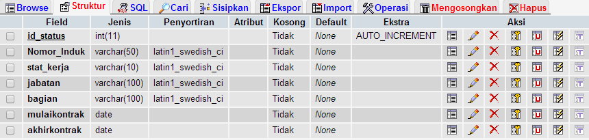Bantu dong gan . SQL