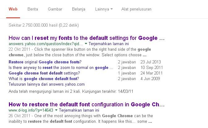 &#91;ASK&#93; Kenapa Font Chrome Jadi Besar Semua?