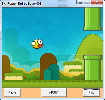Game FLAPPY BUTTERFLY Buatan Ane !!! hampir Mirip Flappy Birds !!!