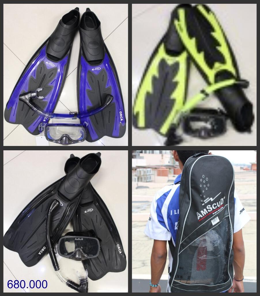 Tas Gendong Buat Bawa Alat Selam Anda Merk Amscud
