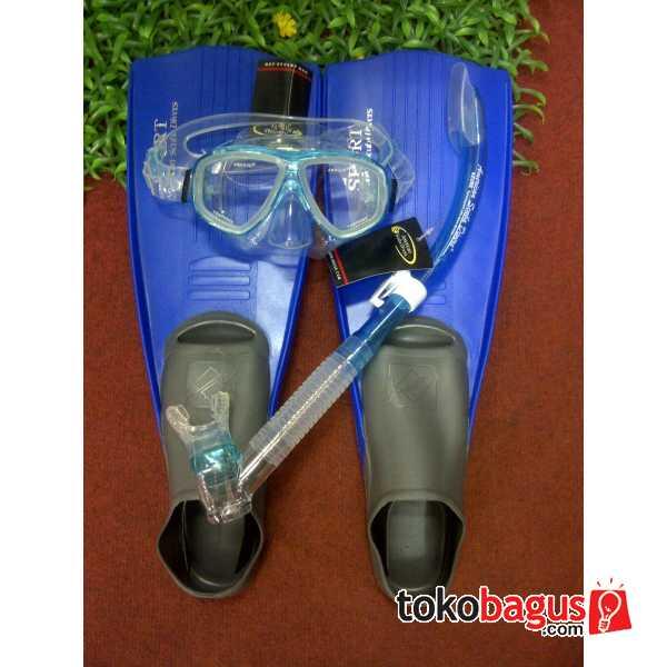 Paket Alat Selam Merk Amscud Type Sporty