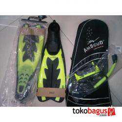 Paket Alat Selam Merk Amscud Type Sporty
