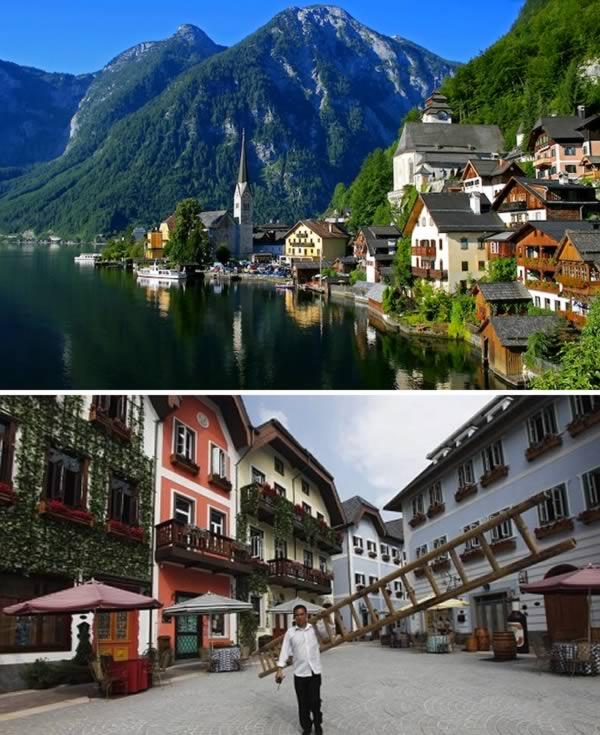 Replika atau tiruan Bangunan2 terkenal di dunia !