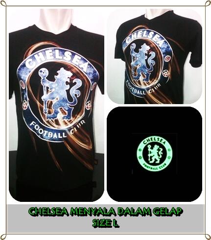 Supplier Kaos Bola Glow In The Dark Menyala Murah