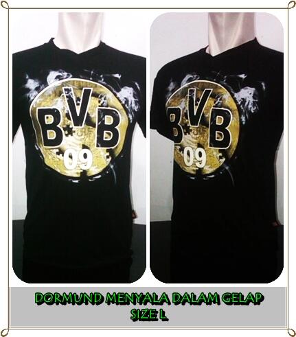 Supplier Kaos Bola Glow In The Dark Menyala Murah