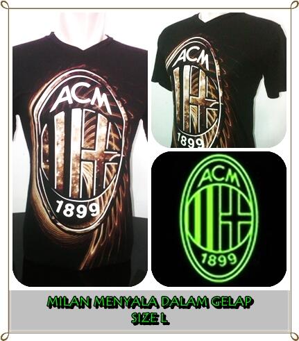 Supplier Kaos Bola Glow In The Dark Menyala Murah