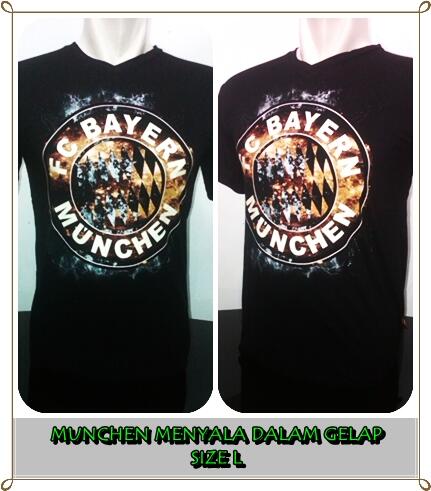 Supplier Kaos Bola Glow In The Dark Menyala Murah