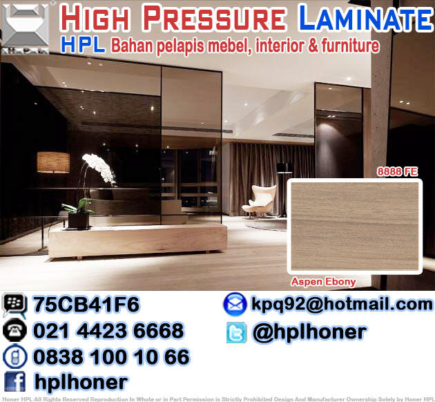 Kantor, Apartemen, Rumah, Showroom, Bank, Toko, Ruko Interior & Furniture HPL