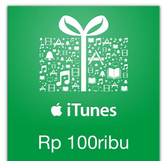 J&gt; iTunes Gift Card Indonesia