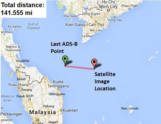 Satelit China Tunjukan Serpihan MH370.
