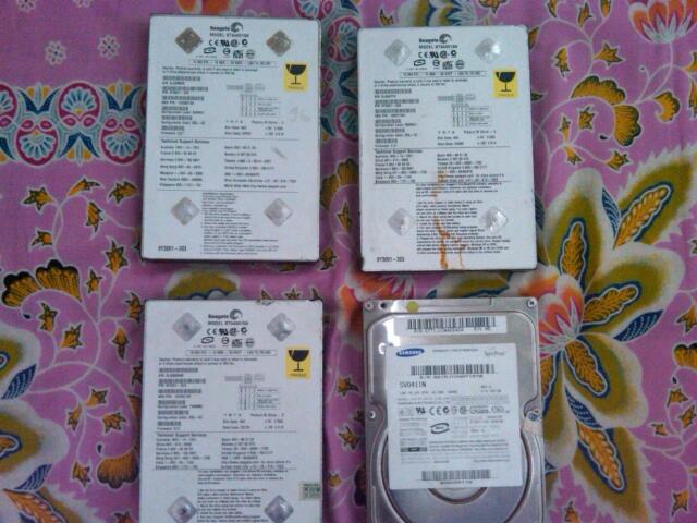 hdd 40 Gb ide 4 pcs