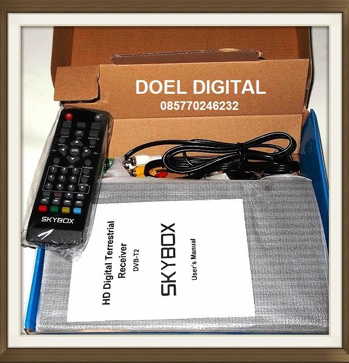 Set Top Box (STB) SKYBOX DVB-T2 -> COD Tangerang, Tangsel, Jaksel & Jakbar