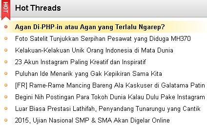 Agan di PHP atau Agan yg Terlalu Ngarep? Sini Cherry Kasi Tau.. :p