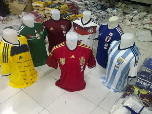 Jual Jersey World Cup 2014 & Club 2013-2014 GRADE ORI