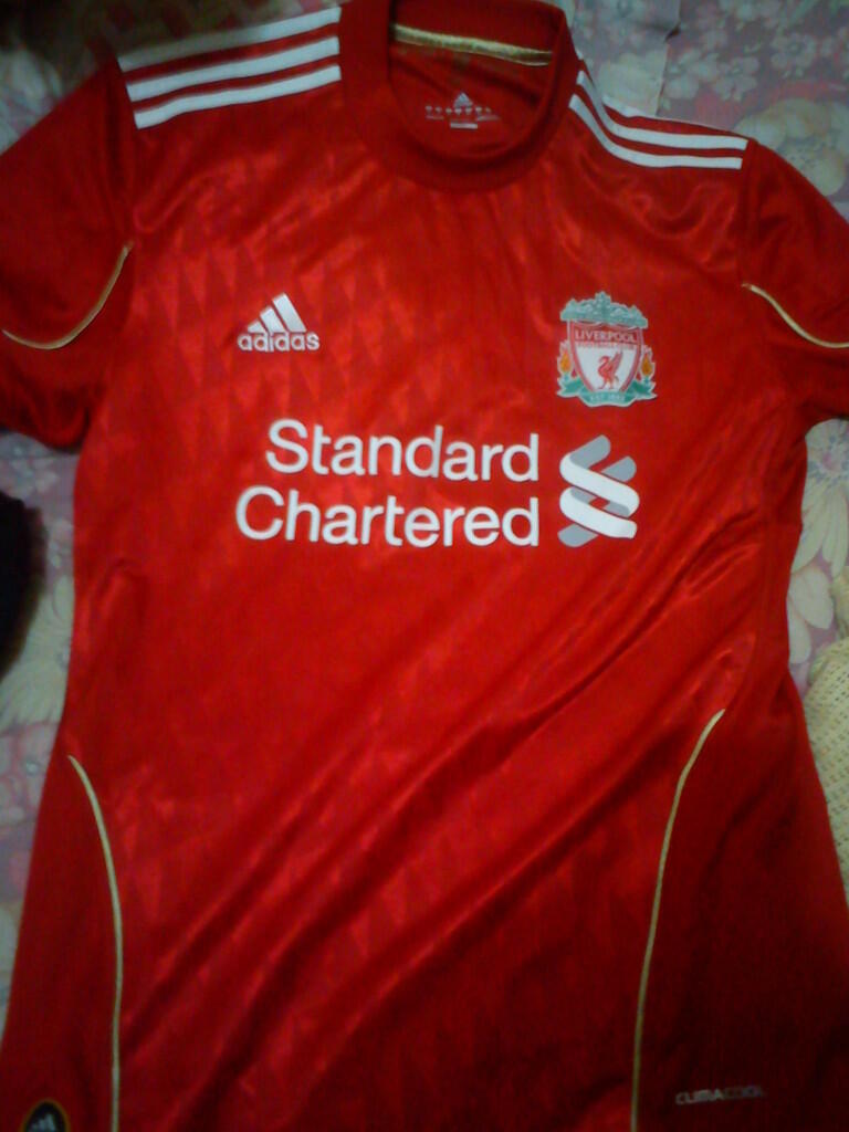 Jersey Original Liverpool 2011 - 450rb - Jual Cepat!!