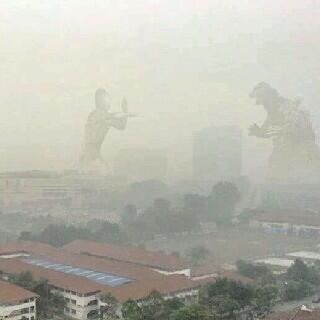 Foto-Foto Bencana Kabut Asap di Pekanbaru
