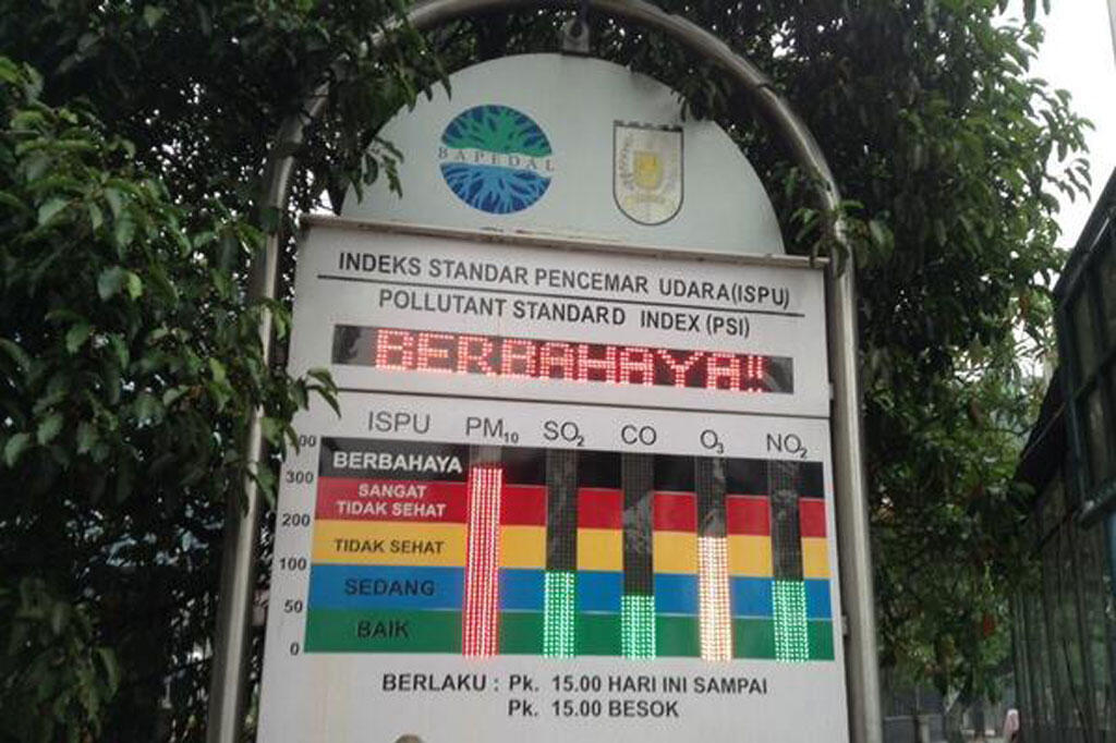 Foto-Foto Bencana Kabut Asap di Pekanbaru