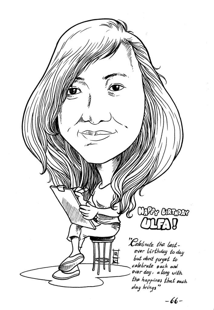 Raden Aji Caricature Studio Jasa Karikatur Komik Sketsa Ilustrasi Logo Handmade