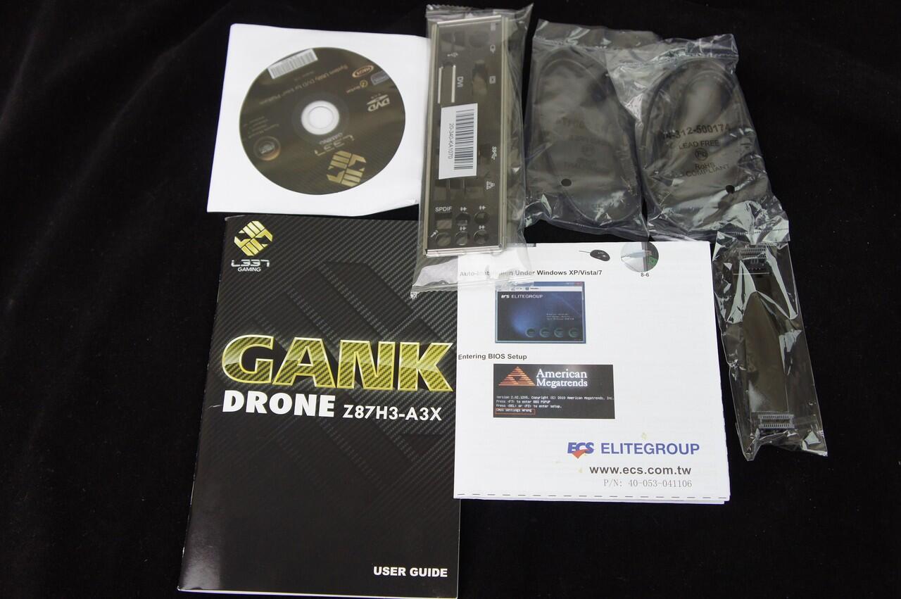 Review ECS Gank Drone Z87H3-A3X L337 Gaming