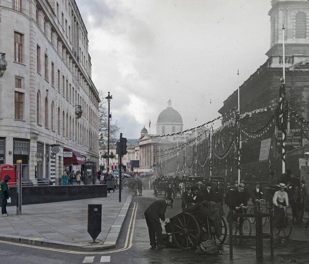 Melihat Pemandangan Kota London Dulu dan Sekarang