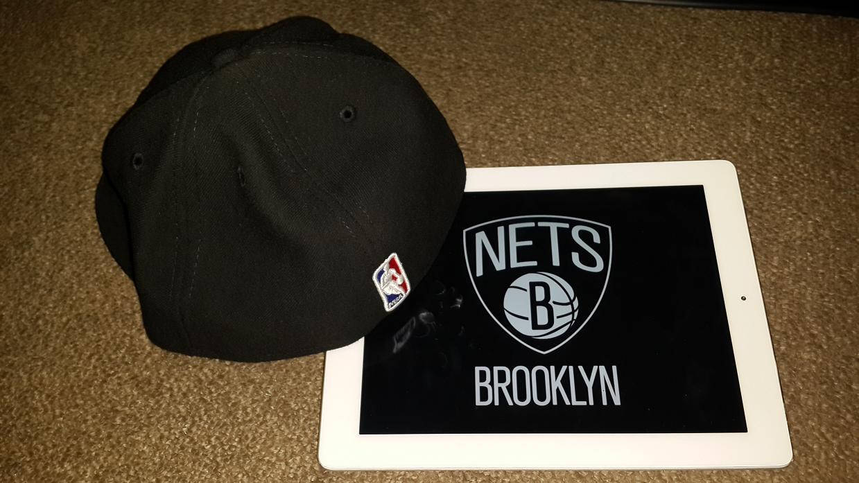 Jual Snap Back NBA Brooklyn Nets !! New Era 59 size 7 1/2 Original !!