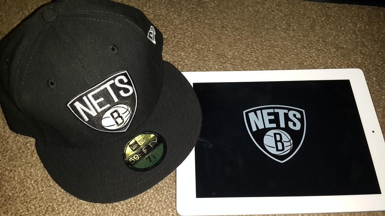 Jual Snap Back NBA Brooklyn Nets !! New Era 59 size 7 1/2 Original !!